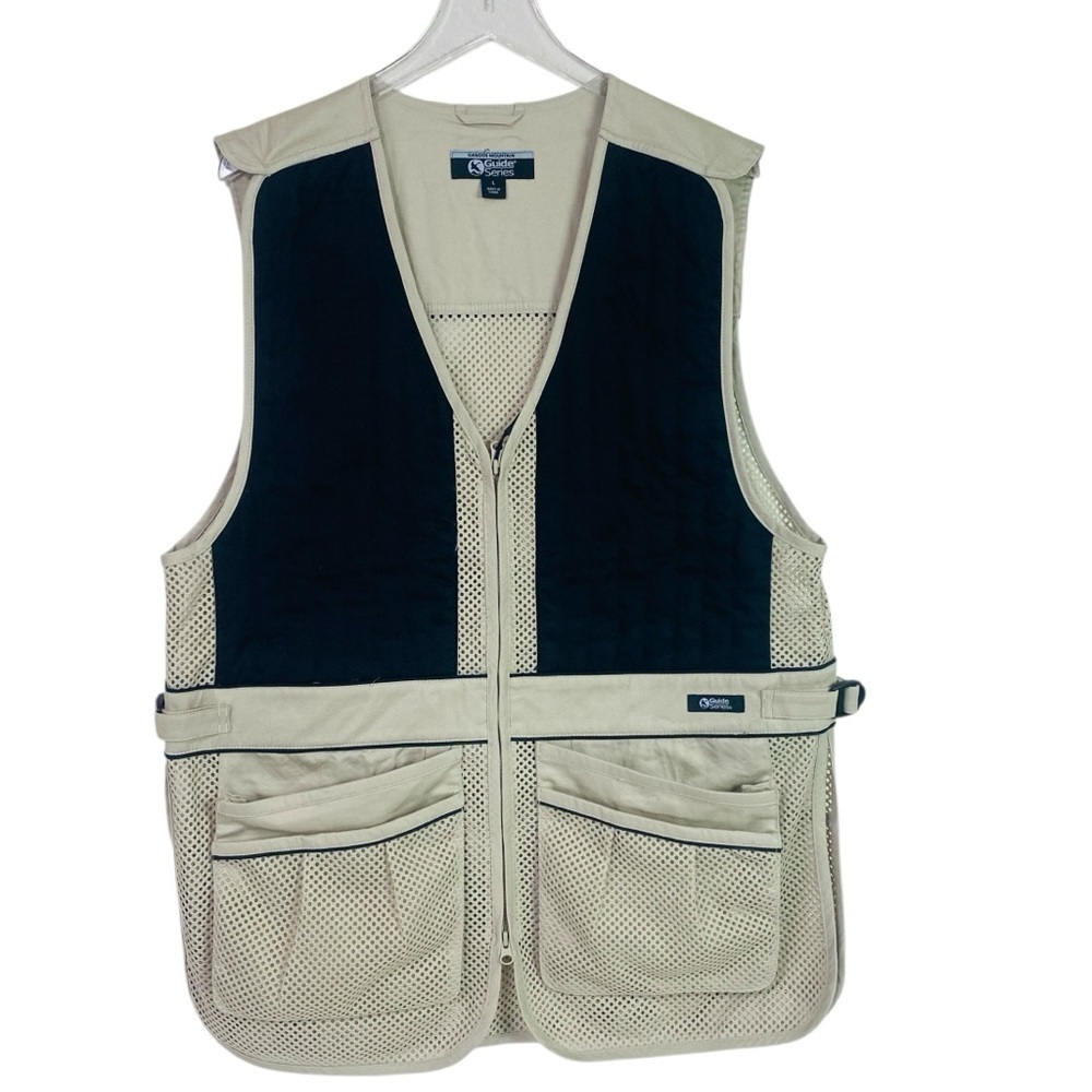 Gander Mountain Guide Series Utility Hunting Fishing Outdoor Vest Size L